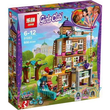 Конструктор Lepin 01063 Дом Дружбы (808 деталей)